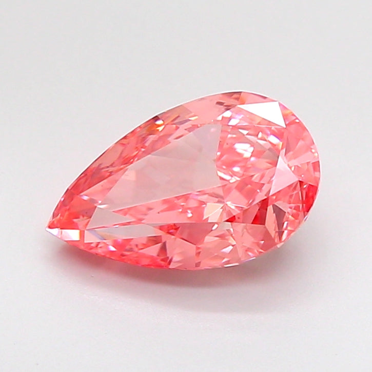 1.50 Carat Pear Shaped, Excellent Cut, VS1 Clarity, IGI Certified Lab Grown Diamond