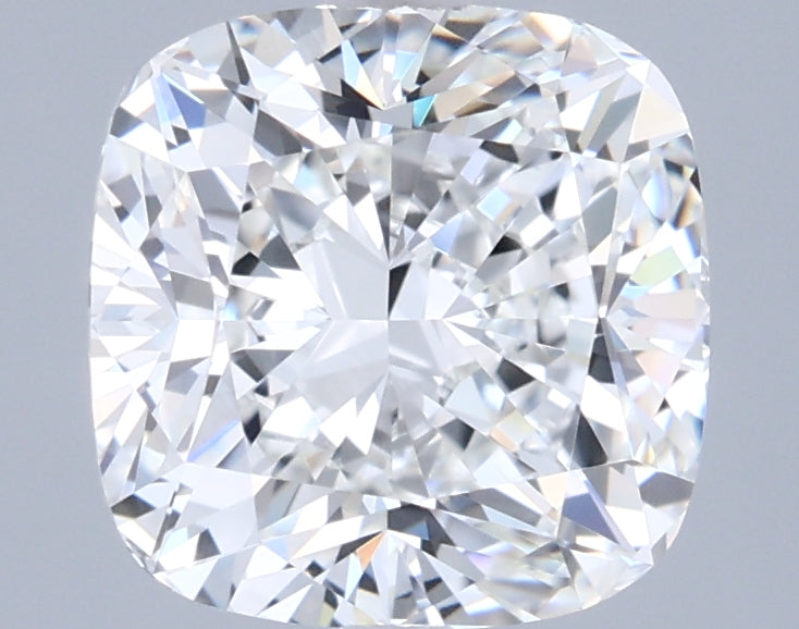 2.28 Carat Cushion Shaped, Ideal Cut, F Color, VVS1 Clarity, IGI Certified Lab Grown Diamond