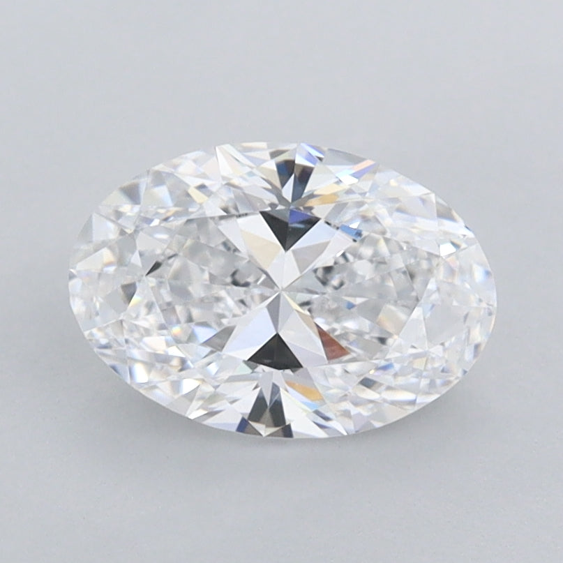 1.03 Carat Oval Shaped, Excellent Cut, D Color, IF Clarity, IGI Certified Lab Grown Diamond