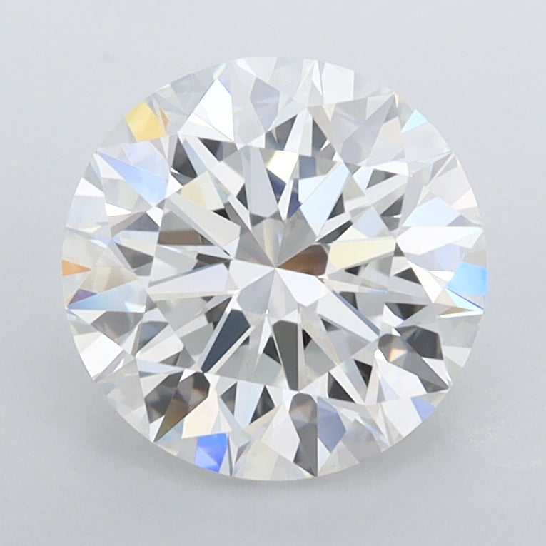 2.02 Carat Round Shaped, Ideal Cut, D Color, IF Clarity, IGI Certified Lab Grown Diamond
