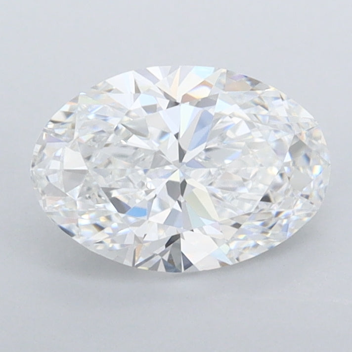 1.06 Carat Oval Shaped, Ideal Cut, D Color, IF Clarity, IGI Certified Lab Grown Diamond