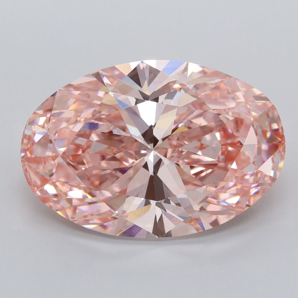 6.02 Carat Oval Shaped, Ideal Cut, VS1 Clarity, IGI Certified Lab Grown Diamond