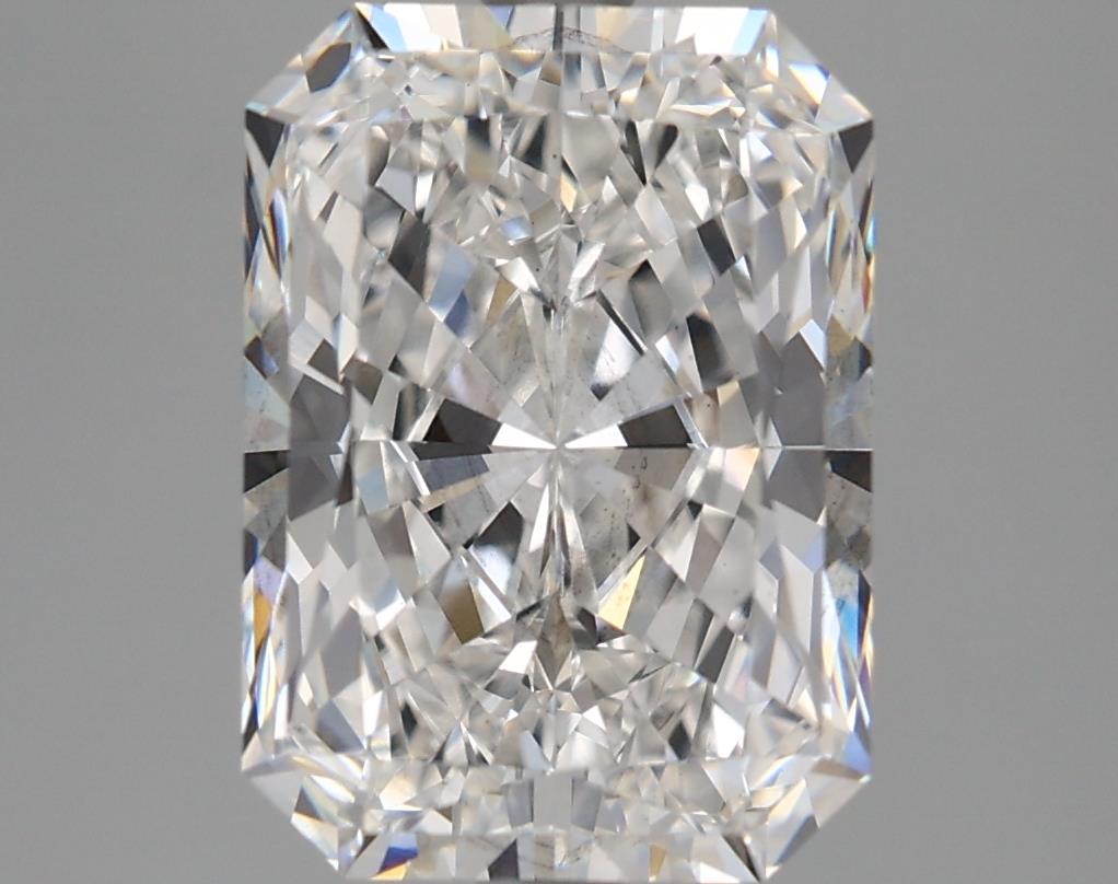 5.17 Carat Radiant Shaped, Ideal Cut, E Color, VS2 Clarity, IGI Certified Lab Grown Diamond