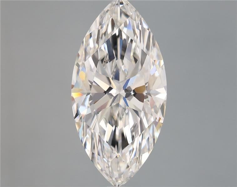 5.20 Carat Marquise Shaped, Ideal Cut, F Color, VS1 Clarity, IGI Certified Lab Grown Diamond