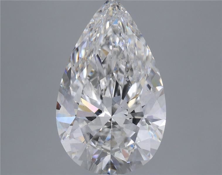 5.33 Carat Pear Shaped, Ideal Cut, E Color, VS2 Clarity, IGI Certified Lab Grown Diamond