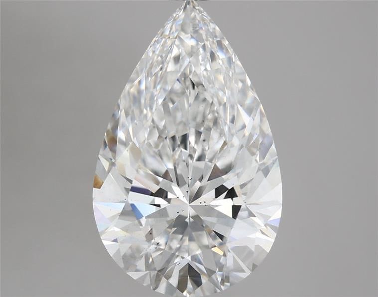 3.46 Carat Pear Shaped, Ideal Cut, E Color, VS2 Clarity, IGI Certified Lab Grown Diamond