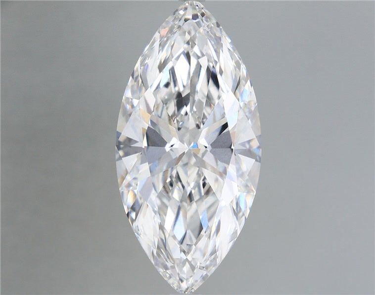 6.92 Carat Marquise Shaped, Ideal Cut, F Color, VVS2 Clarity, IGI Certified Lab Grown Diamond