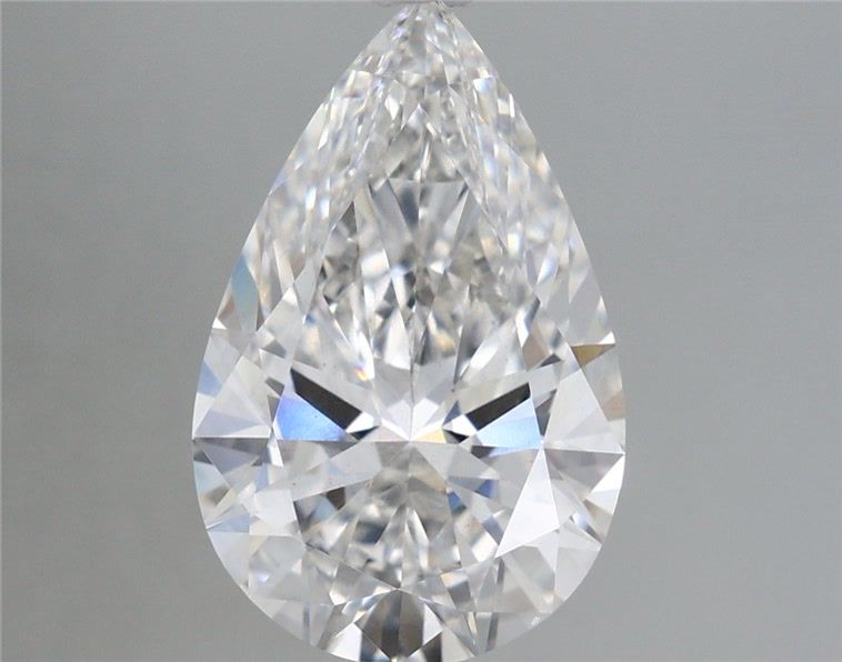 4.32 Carat Pear Shaped, Ideal Cut, F Color, VS1 Clarity, IGI Certified Lab Grown Diamond