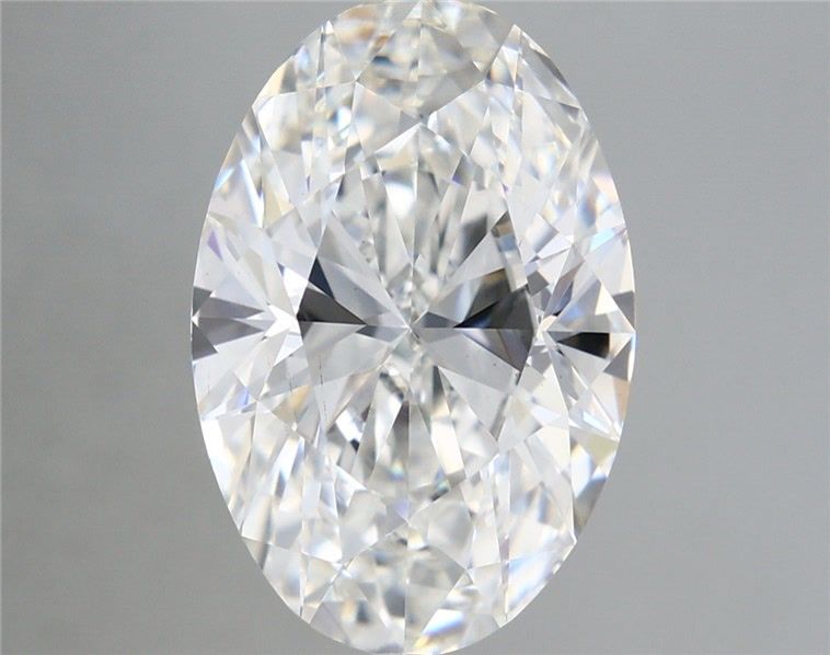 5.51 Carat Oval Shaped, Excellent Cut, F Color, VS2 Clarity, IGI Certified Lab Grown Diamond