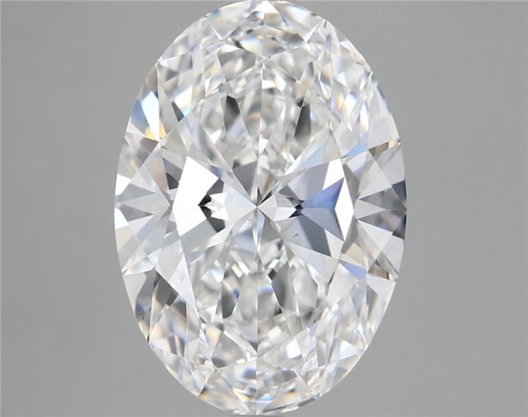 5.55 Carat Oval Shaped, Ideal Cut, E Color, VS1 Clarity, IGI Certified Lab Grown Diamond