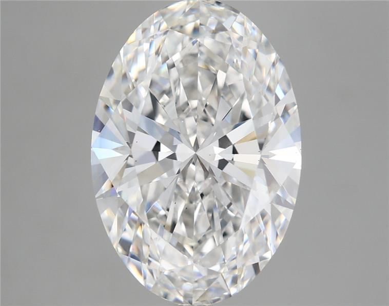 5.57 Carat Oval Shaped, Ideal Cut, F Color, VS2 Clarity, IGI Certified Lab Grown Diamond