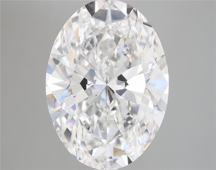 5.52 Carat Oval Shaped, Ideal Cut, E Color, VS1 Clarity, IGI Certified Lab Grown Diamond
