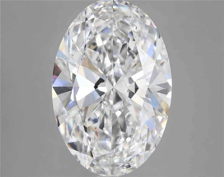 6.40 Carat Oval Shaped, Ideal Cut, E Color, VS1 Clarity, IGI Certified Lab Grown Diamond