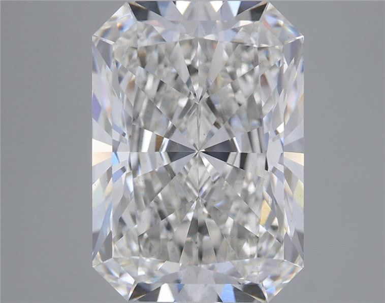5.23 Carat Radiant Shaped, Ideal Cut, F Color, VS2 Clarity, IGI Certified Lab Grown Diamond