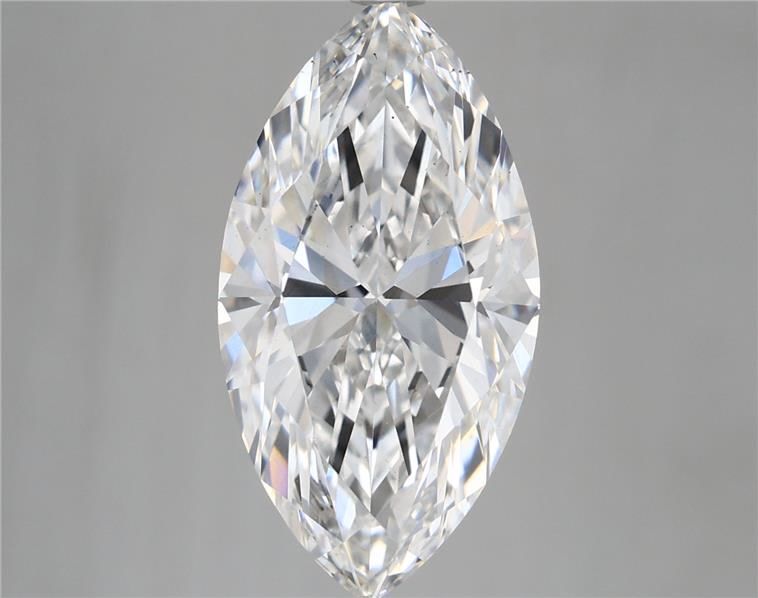 5.25 Carat Marquise Shaped, Ideal Cut, E Color, VS2 Clarity, IGI Certified Lab Grown Diamond