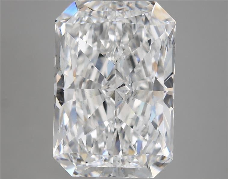 5.74 Carat Radiant Shaped, Ideal Cut, E Color, VS2 Clarity, IGI Certified Lab Grown Diamond