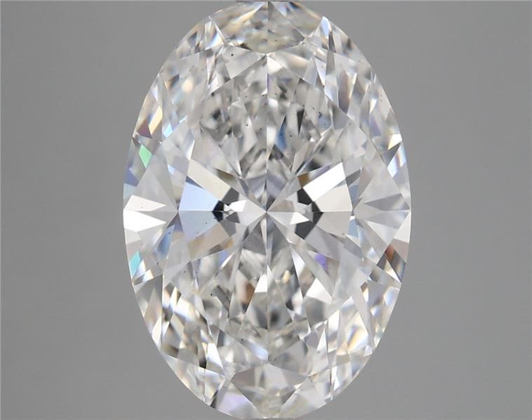 5.60 Carat Oval Shaped, Ideal Cut, E Color, VS2 Clarity, IGI Certified Lab Grown Diamond