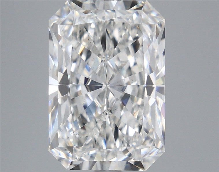 5.12 Carat Radiant Shaped, Ideal Cut, F Color, VS2 Clarity, IGI Certified Lab Grown Diamond