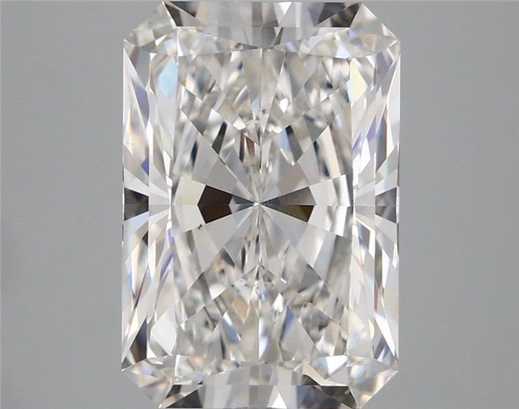 5.66 Carat Radiant Shaped, Ideal Cut, F Color, VS1 Clarity, IGI Certified Lab Grown Diamond