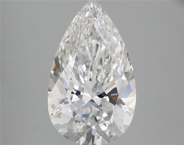 3.34 Carat Pear Shaped, Ideal Cut, E Color, VS2 Clarity, IGI Certified Lab Grown Diamond