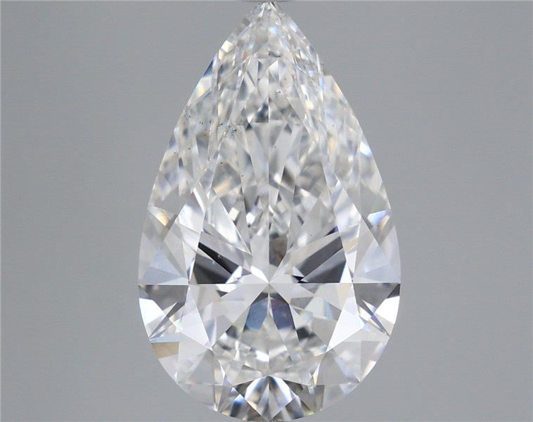 5.14 Carat Pear Shaped, Ideal Cut, E Color, VS2 Clarity, IGI Certified Lab Grown Diamond