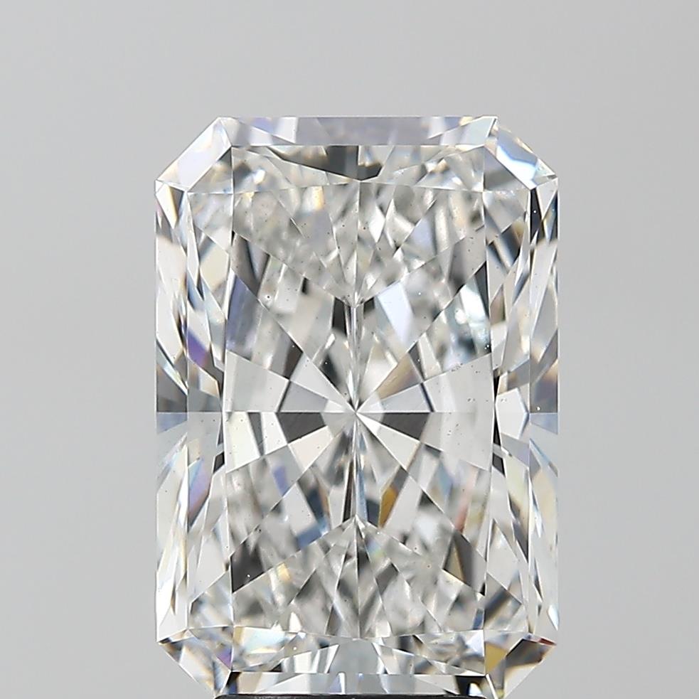 5.33 Carat Radiant Shaped, Ideal Cut, F Color, VS2 Clarity, IGI Certified Lab Grown Diamond