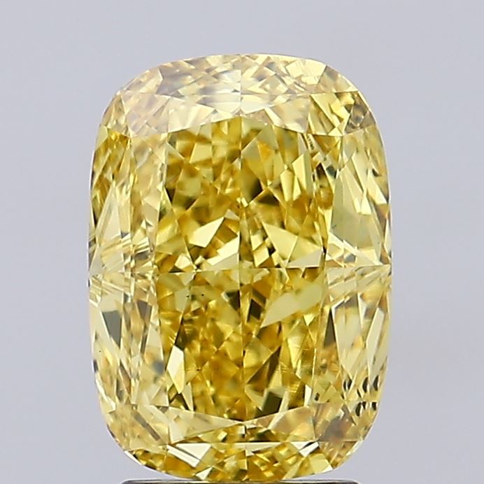 2.88 Carat Cushion Shaped, Ideal Cut, VS2 Clarity, IGI Certified Lab Grown Diamond