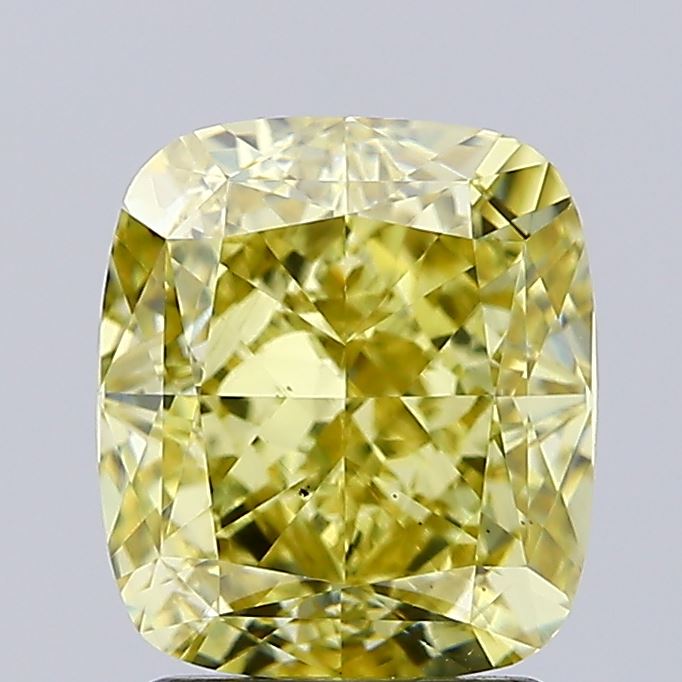 2.70 Carat Cushion Shaped, Excellent Cut, VS2 Clarity, IGI Certified Lab Grown Diamond