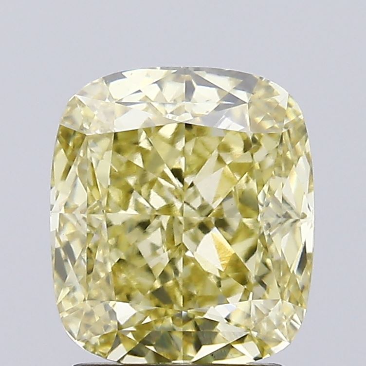 2.18 Carat Cushion Shaped, Ideal Cut, VS1 Clarity, IGI Certified Lab Grown Diamond