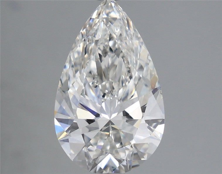 2.35 Carat Pear Shaped, Ideal Cut, F Color, VS1 Clarity, IGI Certified Lab Grown Diamond
