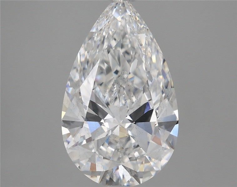 3.30 Carat Pear Shaped, Ideal Cut, E Color, VS2 Clarity, IGI Certified Lab Grown Diamond