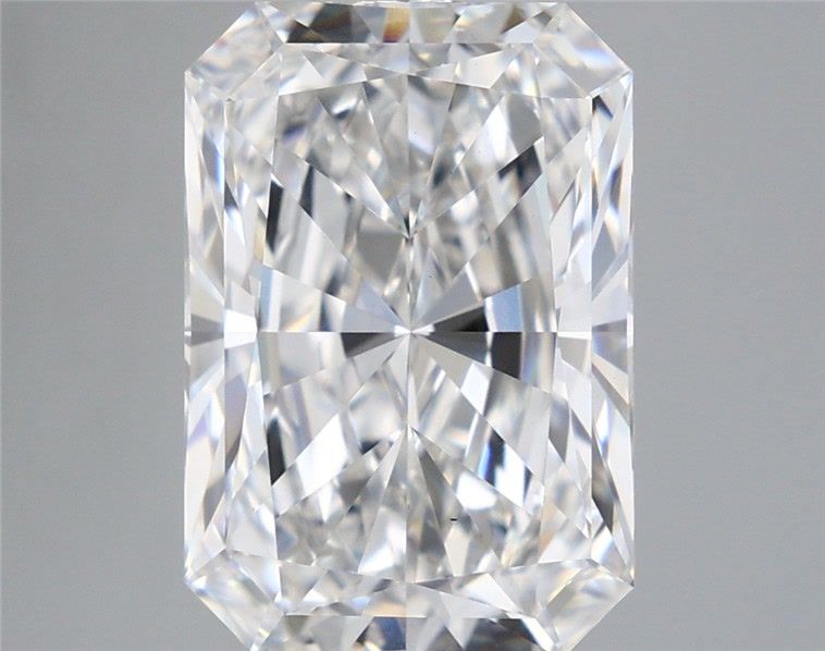 5.23 Carat Radiant Shaped, Ideal Cut, E Color, VS1 Clarity, IGI Certified Lab Grown Diamond