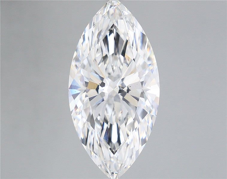 5.13 Carat Marquise Shaped, Ideal Cut, E Color, VS2 Clarity, IGI Certified Lab Grown Diamond