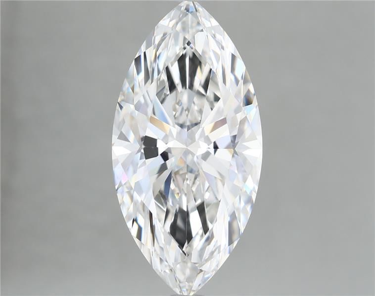 5.18 Carat Marquise Shaped, Ideal Cut, F Color, VS1 Clarity, IGI Certified Lab Grown Diamond