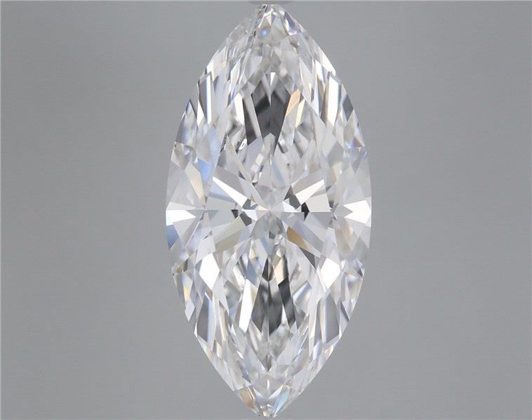 5.46 Carat Marquise Shaped, Ideal Cut, E Color, VVS2 Clarity, IGI Certified Lab Grown Diamond