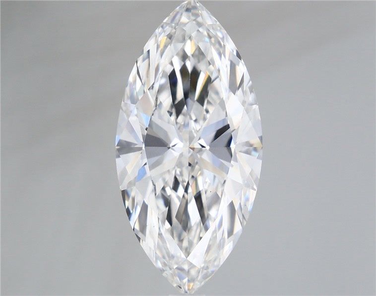 5.06 Carat Marquise Shaped, Ideal Cut, F Color, VS1 Clarity, IGI Certified Lab Grown Diamond