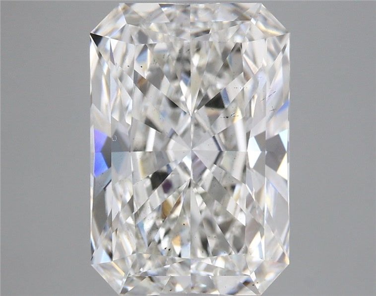 5.20 Carat Radiant Shaped, Excellent Cut, F Color, VS2 Clarity, IGI Certified Lab Grown Diamond
