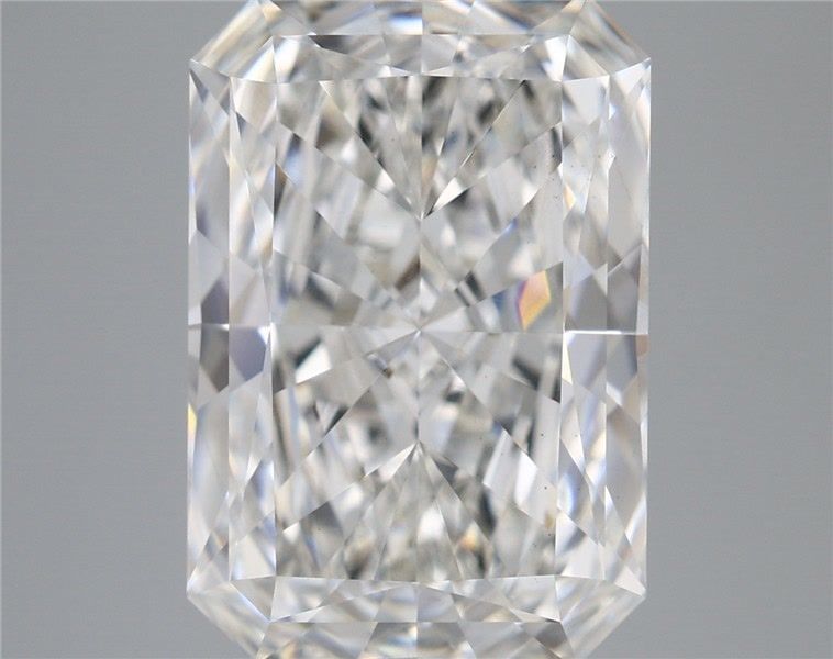 5.17 Carat Radiant Shaped, Ideal Cut, F Color, VS2 Clarity, IGI Certified Lab Grown Diamond