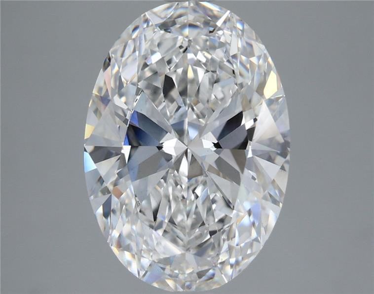 5.31 Carat Oval Shaped, Ideal Cut, E Color, VS2 Clarity, IGI Certified Lab Grown Diamond