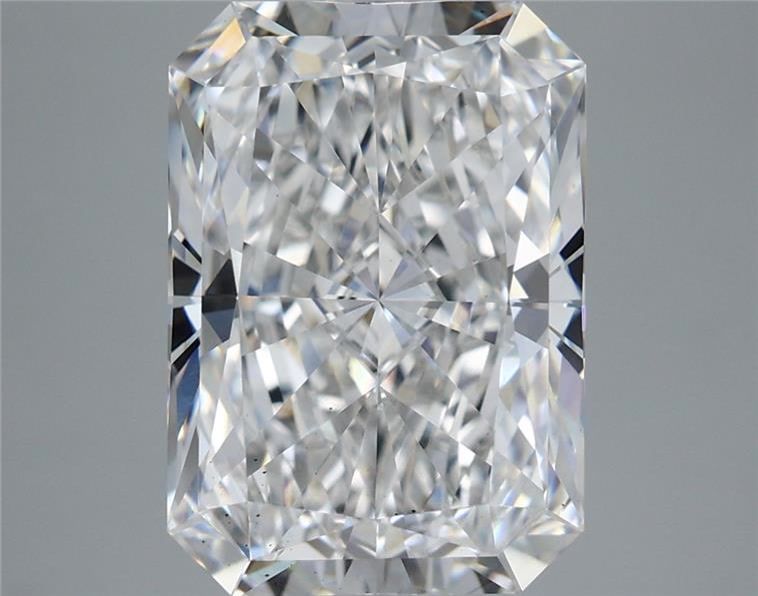 5.23 Carat Radiant Shaped, Ideal Cut, F Color, VS2 Clarity, IGI Certified Lab Grown Diamond