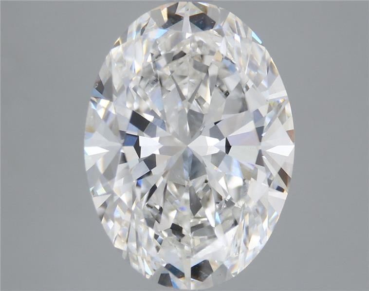 5.52 Carat Oval Shaped, Excellent Cut, F Color, VS2 Clarity, IGI Certified Lab Grown Diamond