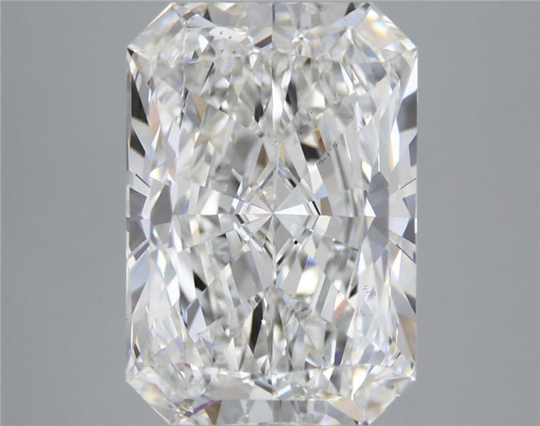 5.70 Carat Radiant Shaped, Excellent Cut, F Color, VVS2 Clarity, IGI Certified Lab Grown Diamond