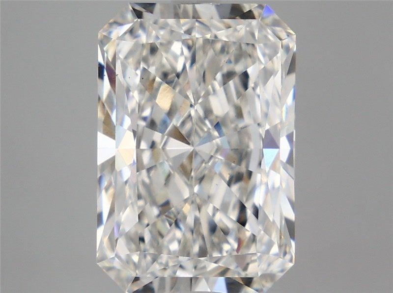 5.30 Carat Radiant Shaped, Ideal Cut, F Color, VS1 Clarity, IGI Certified Lab Grown Diamond