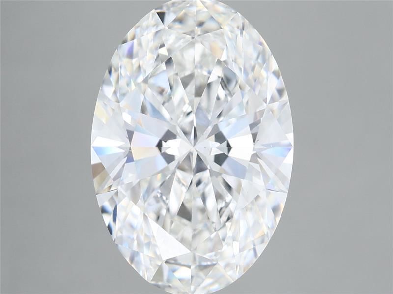5.59 Carat Oval Shaped, Ideal Cut, E Color, VS1 Clarity, IGI Certified Lab Grown Diamond