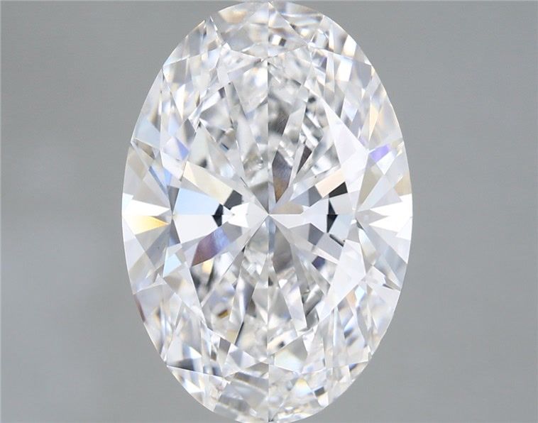 5.61 Carat Oval Shaped, Ideal Cut, E Color, VS1 Clarity, IGI Certified Lab Grown Diamond