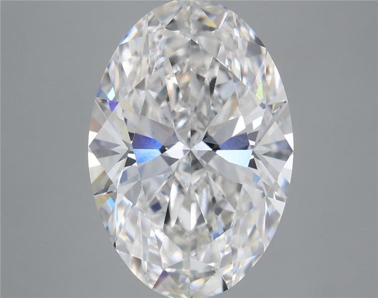 5.68 Carat Oval Shaped, Ideal Cut, E Color, VS1 Clarity, IGI Certified Lab Grown Diamond