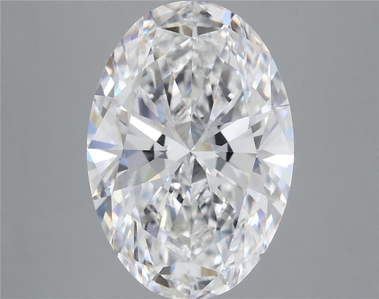 5.68 Carat Oval Shaped, Excellent Cut, E Color, VS1 Clarity, IGI Certified Lab Grown Diamond