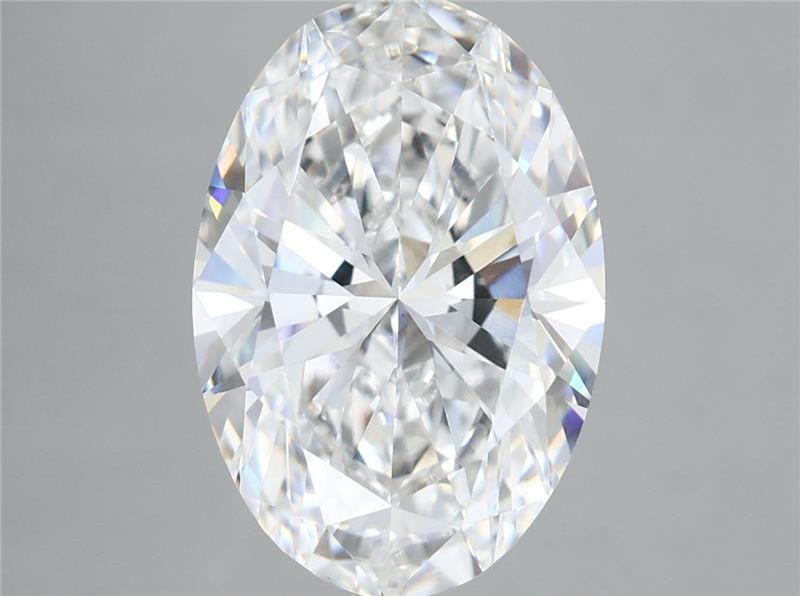 5.69 Carat Oval Shaped, Ideal Cut, F Color, VS1 Clarity, IGI Certified Lab Grown Diamond