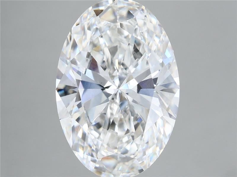 5.85 Carat Oval Shaped, Ideal Cut, E Color, VS1 Clarity, IGI Certified Lab Grown Diamond