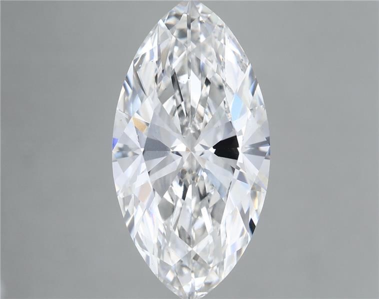6.17 Carat Marquise Shaped, Excellent Cut, F Color, VS1 Clarity, IGI Certified Lab Grown Diamond